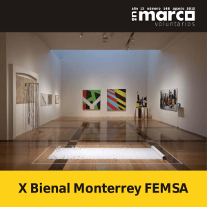 X Bienal Monterrey FEMSA