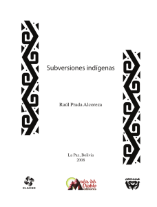 Subversiones indígenas