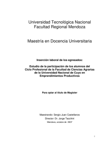 Universidad Tecnológica Nacional Facultad Regional Mendoza