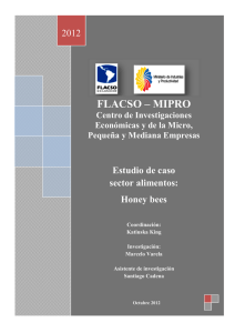 flacso – mipro - Ministerio de Industrias y Productividad