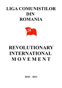 revolutionary international movement