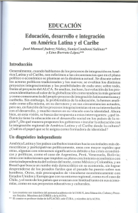 EDUCACIÓN Educación, desarrollo e integración en América Latina