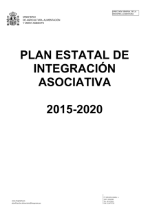 Plan Estatal de Integración Asociativa 2015