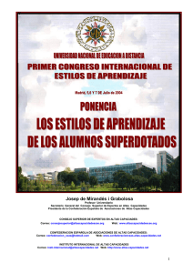 UNIVERSIDAD NACIONAL DE EDUCACION A DISTANCIA