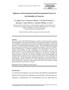 Influence of Environmental and Electrochemical Factors in the