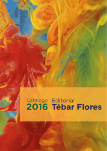 catálogo 2016 - Editorial Tébar