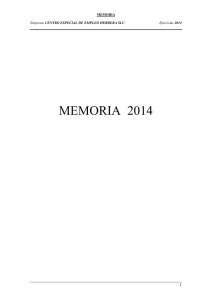 memoria 2014 - Portal de Transparencia del Ayuntamiento de Herrera