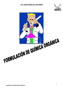 formulación de química orgánica