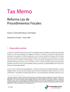 Tax Memo 19