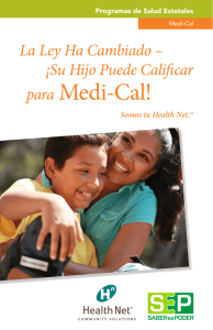 para Medi-Cal! - Health Net Pulse
