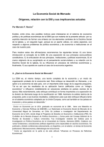 La Economía Social de Mercado - Universidad Católica Argentina