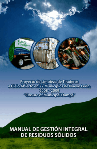 Manual de gestión integral de residuos sólidos