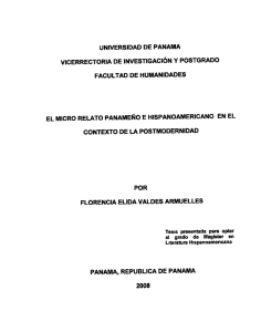 universidad de panama vicerrectoria de investigación y postgrado