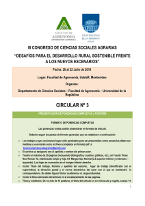 3a circular III Congreso CCSS Agrarias
