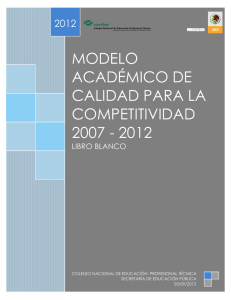 modelo académico de calidad para la competitividad