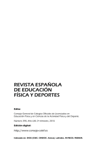 3. concepto de educación física - Revista Española de Educación