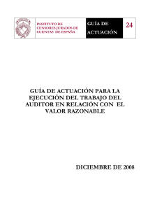 Guía de actuación 24 - Instituto de Censores Jurados de Cuentas de