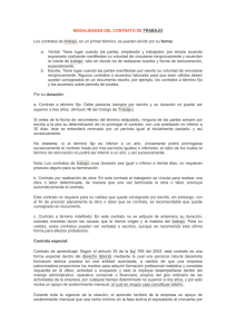 Modalidades del contrato de trabajo File