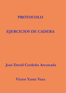 PROTOCOLO EJERCICIOS DE CADERA José