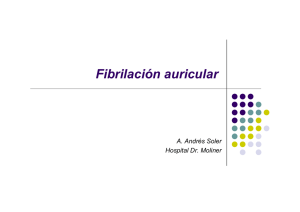 Fibrilación auricular A.Andrés