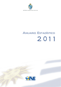 Anuario Estadístico 2011 - Instituto Nacional de Estadística