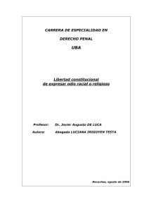 DERECHOS HUMANOS y el poder punitivo eterno