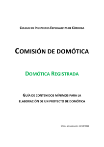 COMISIÓN DE DOMÓTICA - CIEC