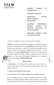 RA/02/2016 - Tribunal Electoral del Estado de M&eacute;xico