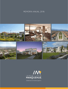 PDF Memoria 2015 - Inmobiliaria Manquehue