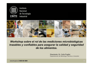 Trazabilidad en las Mediciones Microbiológicas