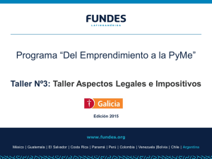 Diapositiva 1 - Banco Galicia