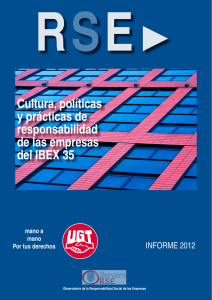 Estudio 2012 Cultura, Políticas y Prácticas de Responsabilidad