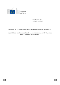 Segundo informe anual sobre la aplicación del Acuerdo