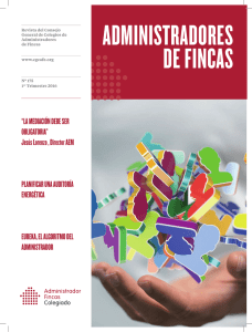 nº175 – 1º Trimestre 2016 - Consejo General de Colegios de