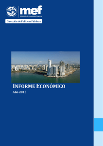 Informe Economico - Anual 2013 - Ministerio de Economía y Finanzas