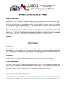 INFORMACION GENERAL DE AASCA