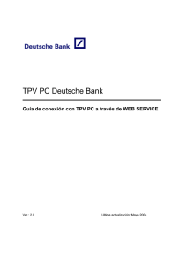 Guía de conexión con TPV PC a través de WEB
