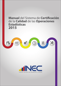 Manual del Sistema de Certificación de la Calidad de las