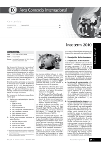 IX Incoterm 2010 - Actualidad Empresarial