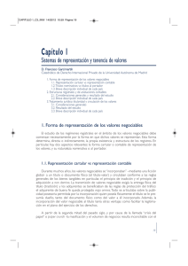 capítulo 1. sistemas de representación y tenencia de valores