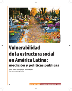 Vulnerabilidad de la estructura social en América Latina