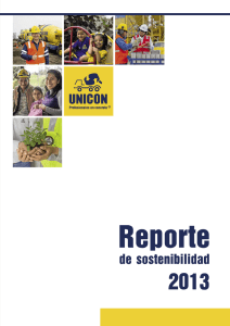 Reporte de Sostenibilidad 2013