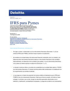 IFRS para Pymes