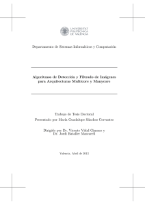 Departamento de Sistemas Inform&aacute;ticos y Computaci&oacute;n Algoritmos