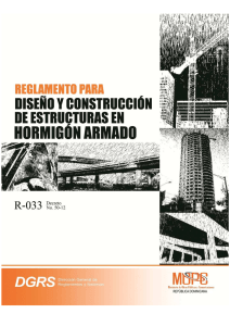 R-033 REGLAMENTO HORMIGON