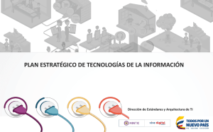 Presentación: Plan Estratégico de Tecnologías