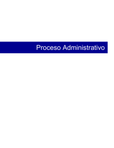 Proceso Administrativo - Mi Materia en Línea