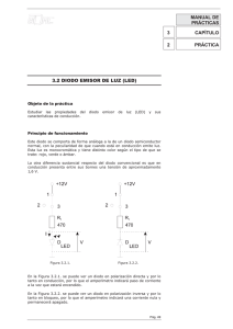 manual de prácticas 3 capítulo 2 práctica 3.2 diodo emisor de luz (led)