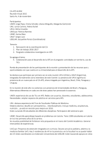 noviembre 4 - Asociación de Universidades Grupo Montevideo