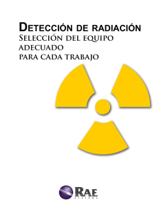 Selección de los equipos de radiación